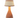 Camphor Laurel wood portable lamp, Neoz Bellingen, with cotton shade, rechargeable.