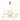 Visual Comfort Belterra 38" LED Chandelier in Natural Brass (700BLT)