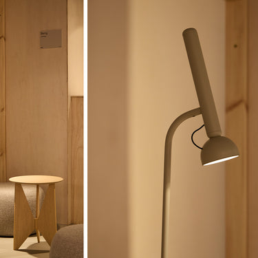 Berry F floor lamp with adjustable magnetic head