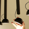 Berry S pendant lamps above a table