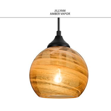 Modern outdoor pendant light designed for covered porches and outdoor living spaces