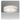 Besa Paco 12 flush mount light with smoke stone glass detail