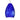 Besa Pera 6 pendant light with handcrafted Blue Cloud blown glass shade