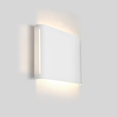 ADA-compliant Besa Ponta wall light for contemporary interiors in white finish