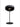 Dome Black Ground Steel High Fireplace by Le Feu - modern bioethanol fireplace