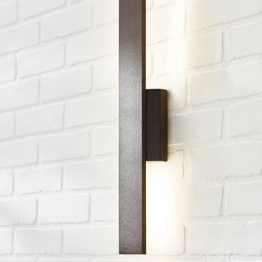 Visual Comfort Modern Blade 24" wall sconce, available in black and bronze finishes. 