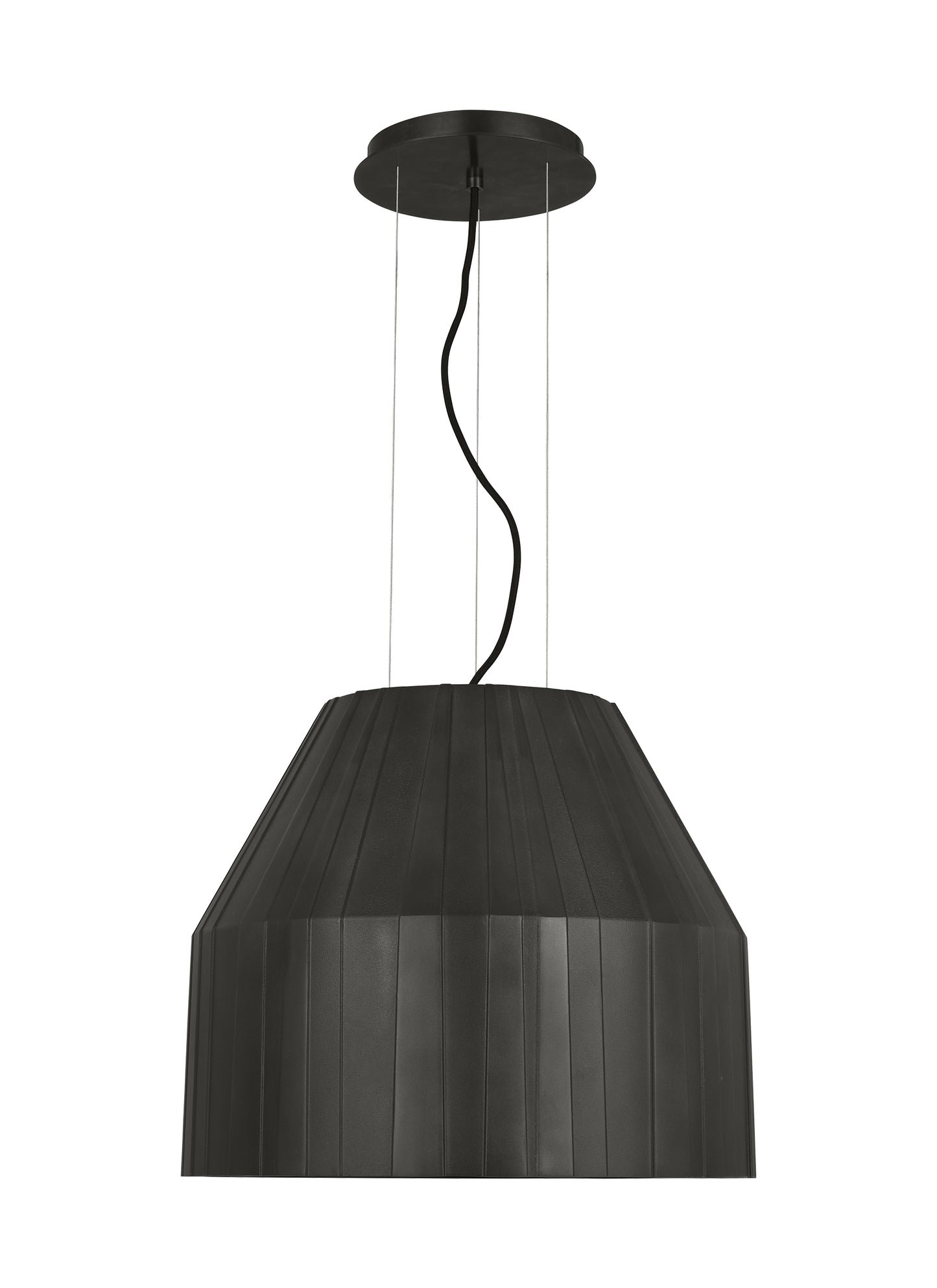 Bling Pendant Light Extra Large | Visual Comfort Modern Dark Bronze