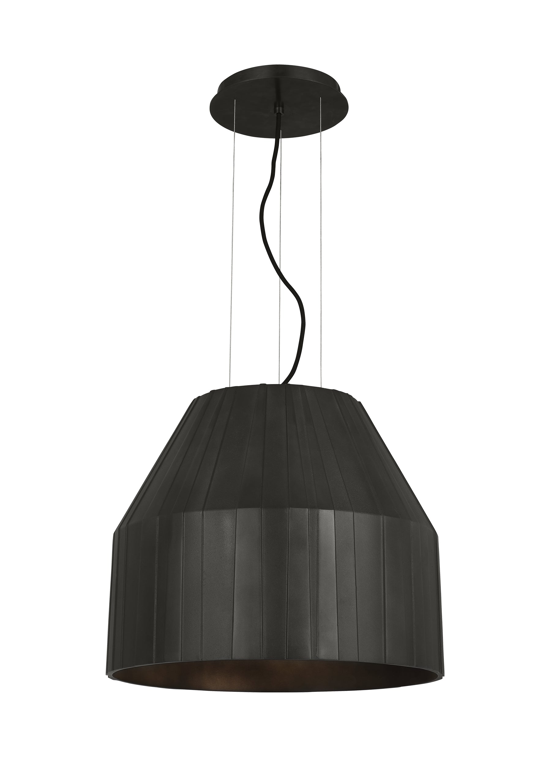 Bling Pendant Light Extra Large | Visual Comfort Modern Bronze