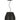 Modern Bling Large Pendant by Clodagh for Visual Comfort Modern, Dark Bronze, illuminating a kitchen island. 