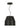 Modern Bling Large Pendant by Clodagh for Visual Comfort Modern, Dark Bronze, illuminating a kitchen island. 