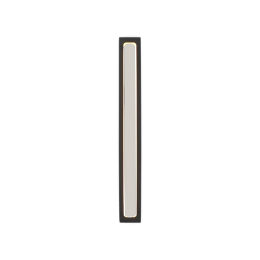 Bloccare 13 black vanity wall light with warm 2700K illumination