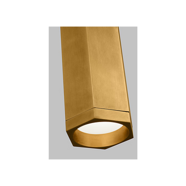 Small dimmable pendant light with warm 3000K LED glow