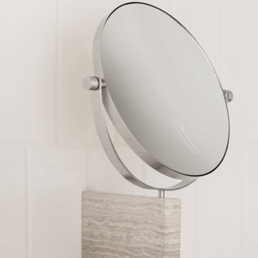 Lamura Marble Wall Mounted Vanity Mirror Blomus 66338