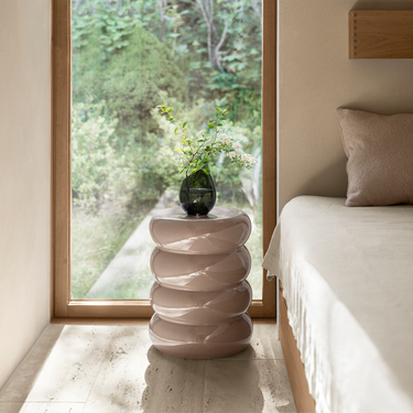 Toru Round Ceramic Side Table Blomus 67119