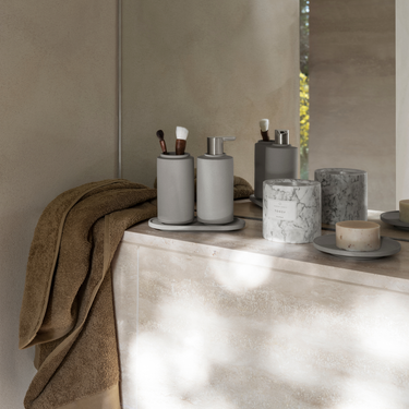 Frabli Scented Candle Marble Container Blomus 65458
