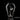 Blow modern table lamp by Lodes Italy with chrome metal base