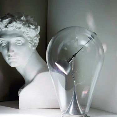 Italian designer Blow table lamp by Lodes for modern interiors