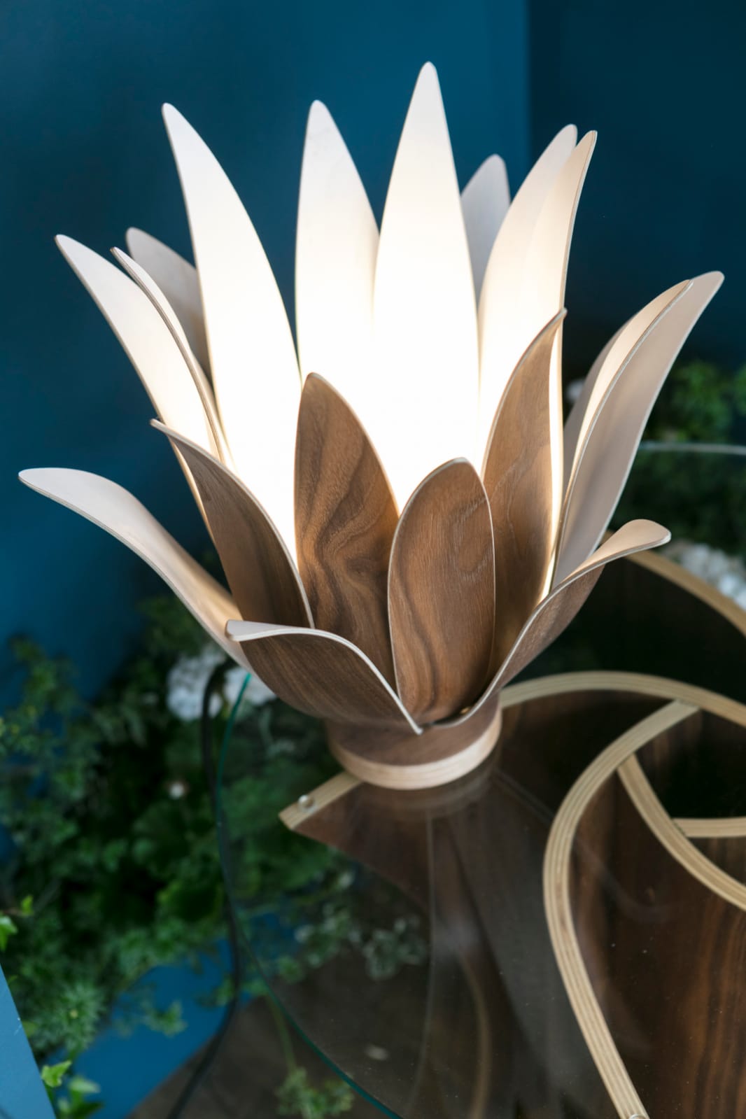 Nature's Elegance: Bluebell Table Lamp by MacMaster Design