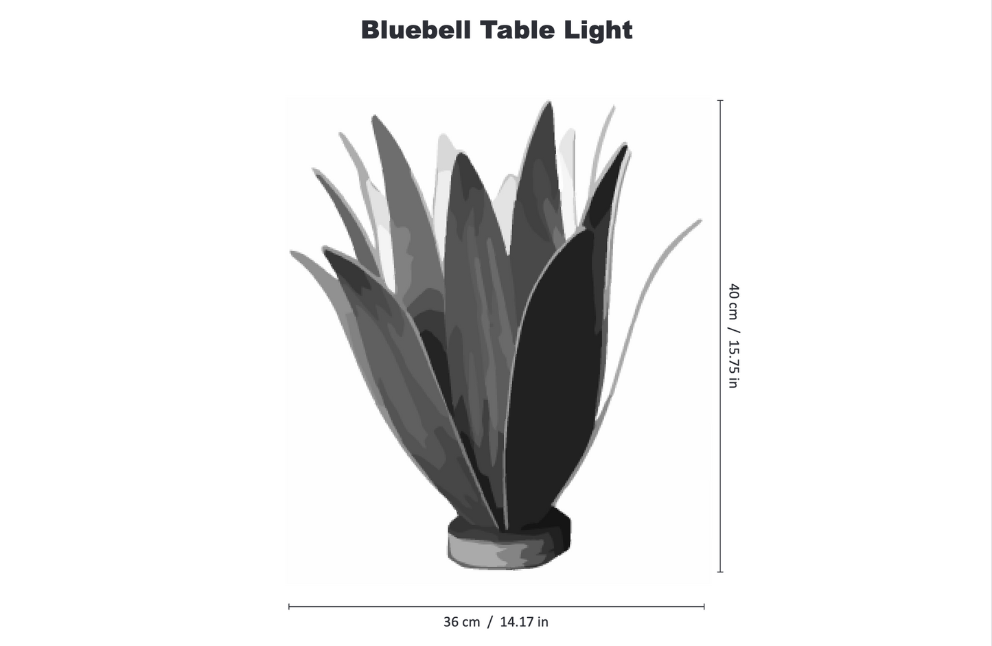 Enhance Your Space with Bluebell Table Lamp from MacMaster Design