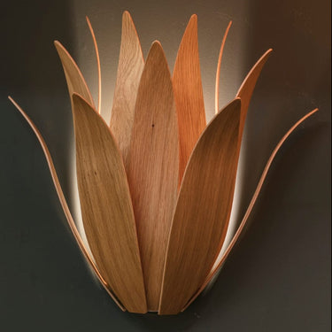 Handcrafted Floral Wall Light MacMaster Design