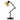 B.lux Blux System T30 matte brass and black articulated table lamp showing adjustable arm and swivel joints for focused task lighting.