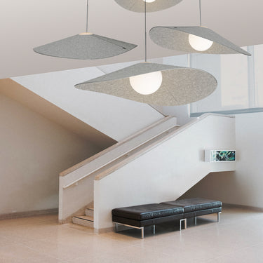Bola Felt LED Pendant Light with Acoustic Wool Shade by Pablo Designs - image 4