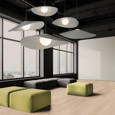 Bola Felt LED Pendant Light with Acoustic Wool Shade by Pablo Designs - image 3