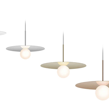 Bola Disc LED Glass Globe Pendant Light by Pablo Designs - image 7
