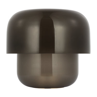 Kelly Wearstler Bolete Table Lamp - Smoke Seeded Glass, Living Room Lighting