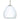Besa Bolla pendant light with Opal Matte handcrafted glass shade and satin nickel finish