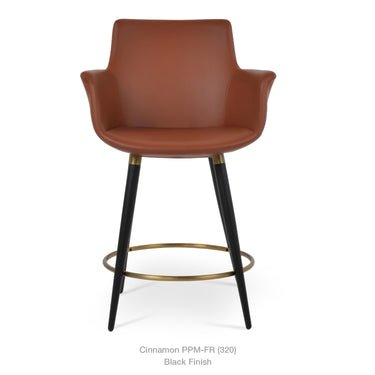 Bottega Ana Stool  Leather by SohoConcept - New