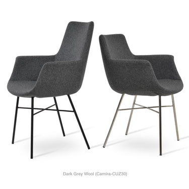 Bottega Cross HB Armchair by SohoConcept - New