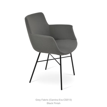 Bottega Cross Armchair Fabric by SohoConcept - New