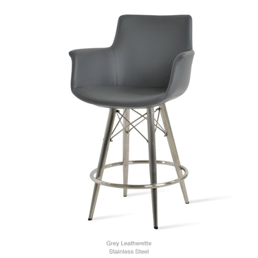 Bottega MW Stools Leather by SohoConcept - New