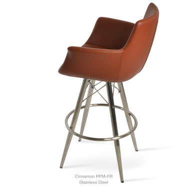 Bottega MW Stools Leather by SohoConcept - New