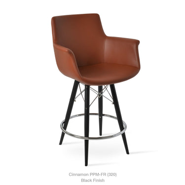 Bottega MW Stools Leather by SohoConcept - New