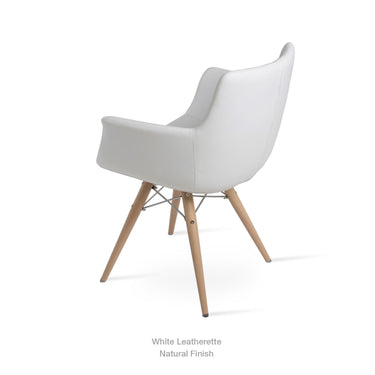 Bottega MW Armchair Leather by SohoConcept - New