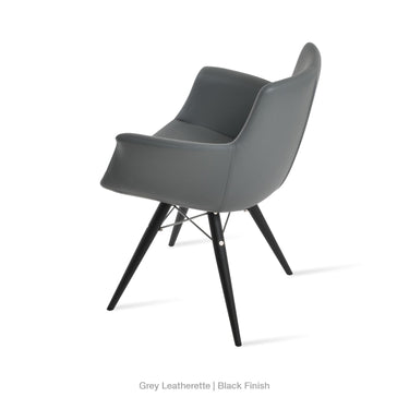 Bottega MW Armchair Leather by SohoConcept - New