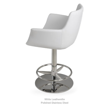 Bottega Piston Stools Leather by SohoConcept - New