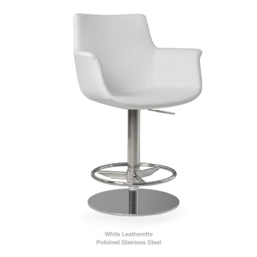 Bottega Piston Stools Leather by SohoConcept - New