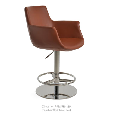 Bottega Piston Stools Leather by SohoConcept - New