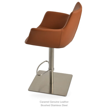 Bottega Piston Stools Leather by SohoConcept - New