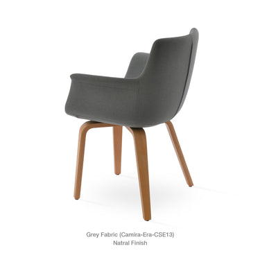 Bottega Plywood Armchair Fabric by SohoConcept - New