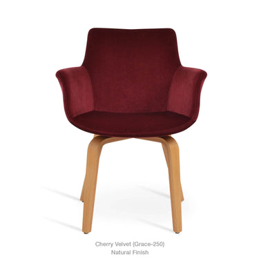 Bottega Plywood Armchair Fabric by SohoConcept - New