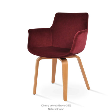 Bottega Plywood Armchair Fabric by SohoConcept - New