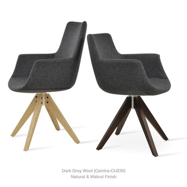 Bottega Pyramid HB Swivel Chair by SohoConcept - New