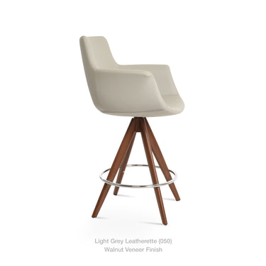 Bottega Pyramid MW Stools Leather by SohoConcept - New