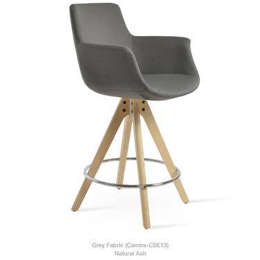 Bottega Pyramid Stools Fabric by SohoConcept - New