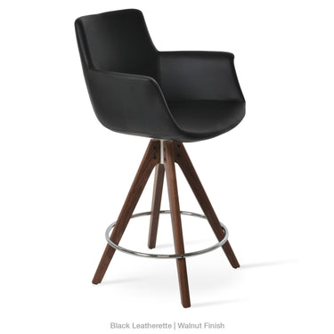 Bottega Pyramid Stools Leather by SohoConcept - New