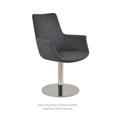 Bottega Round HB Armchair by SohoConcept - New